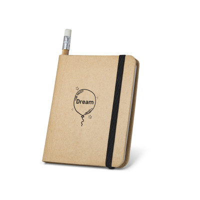 BRONTE. A7 notepad with plain sheets